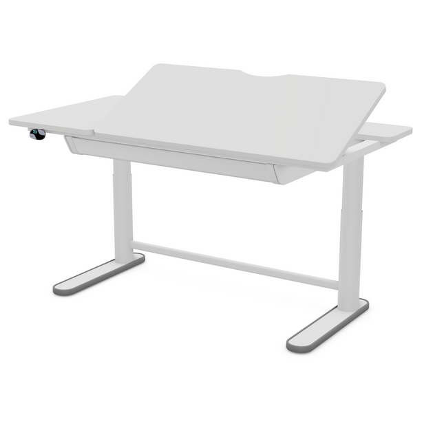 ERGO-L / ERGO-R Schreibtisch elektrisch verstellbar weiß