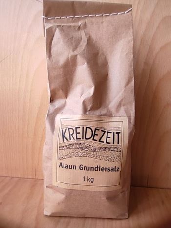 Alaun Grundiersalz Kreidezeit