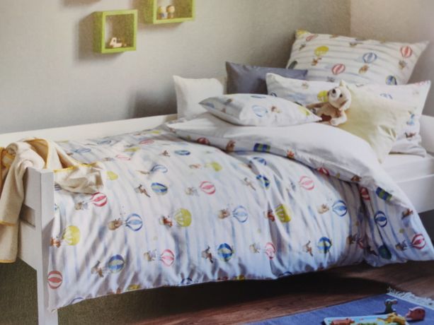 Bio-Satin Kinderbettwäsche 