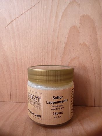 Saflor Lappenwachs
