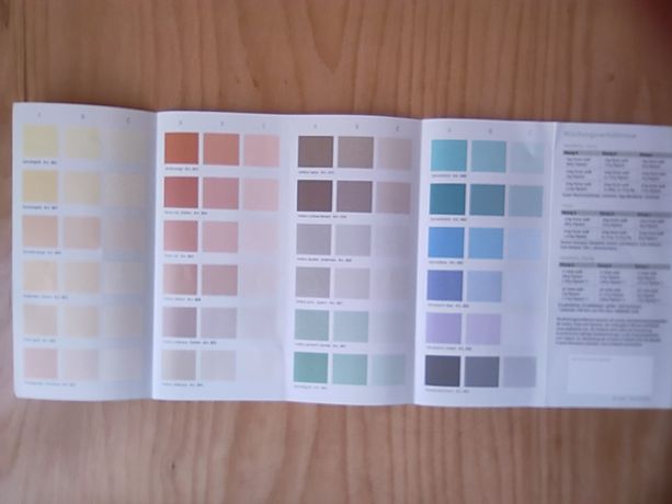 Pigmente diverse von Kreidezeit