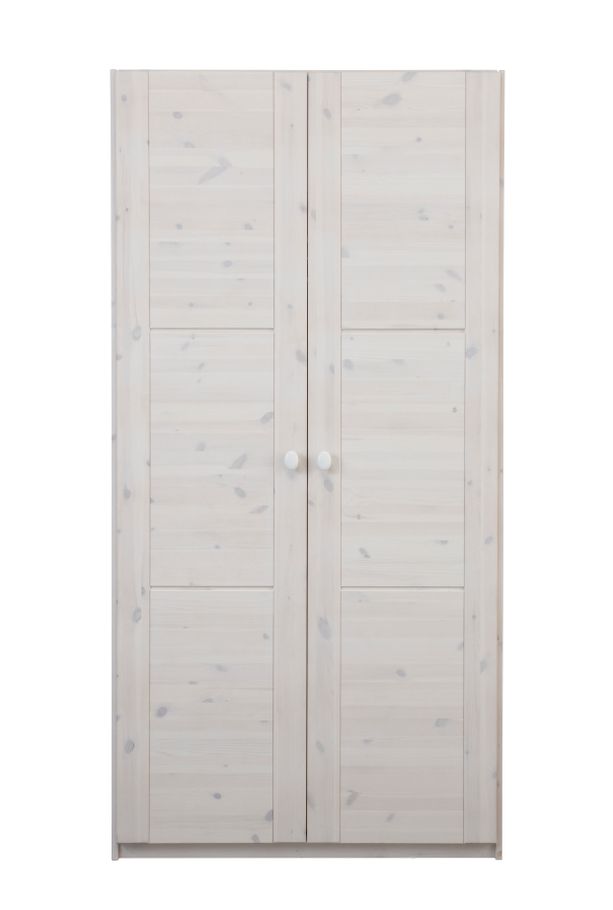 Schrank 100cm 2 Türen und Einteilung 