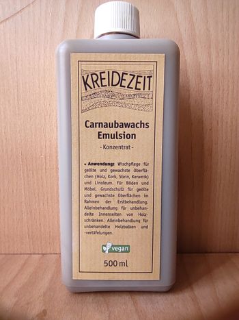 Canaubawachs Glanz- Emulsion Kreidezeit