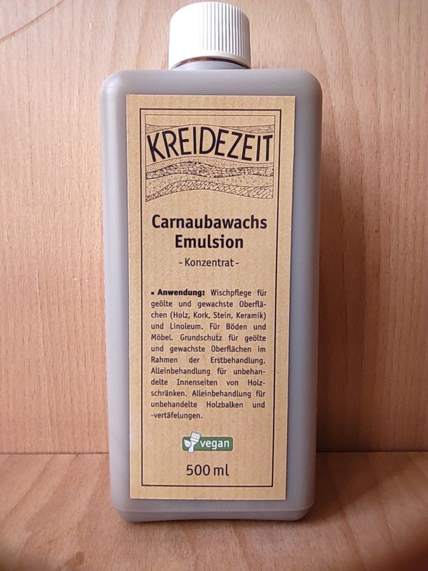 Canaubawachs Glanz- Emulsion Kreidezeit