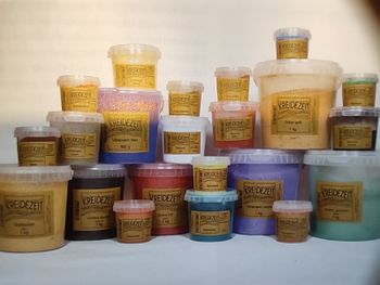 Pigmente diverse von Kreidezeit