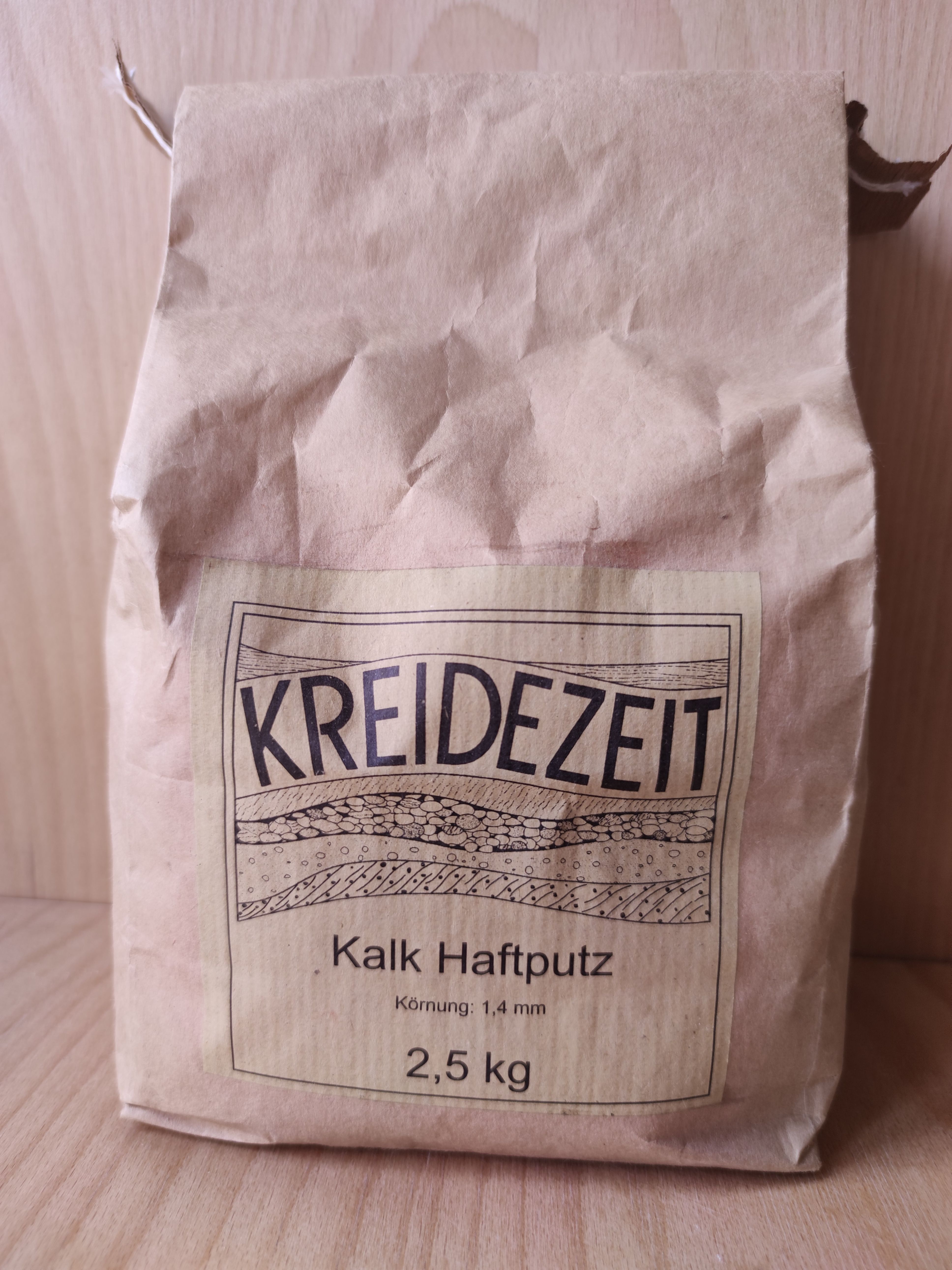 Kalkhaftputz grob Kreidezeit